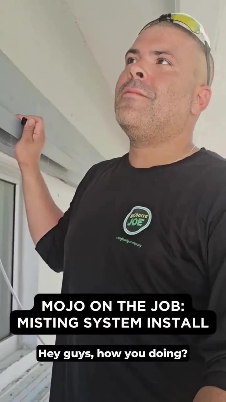 Misting system install video