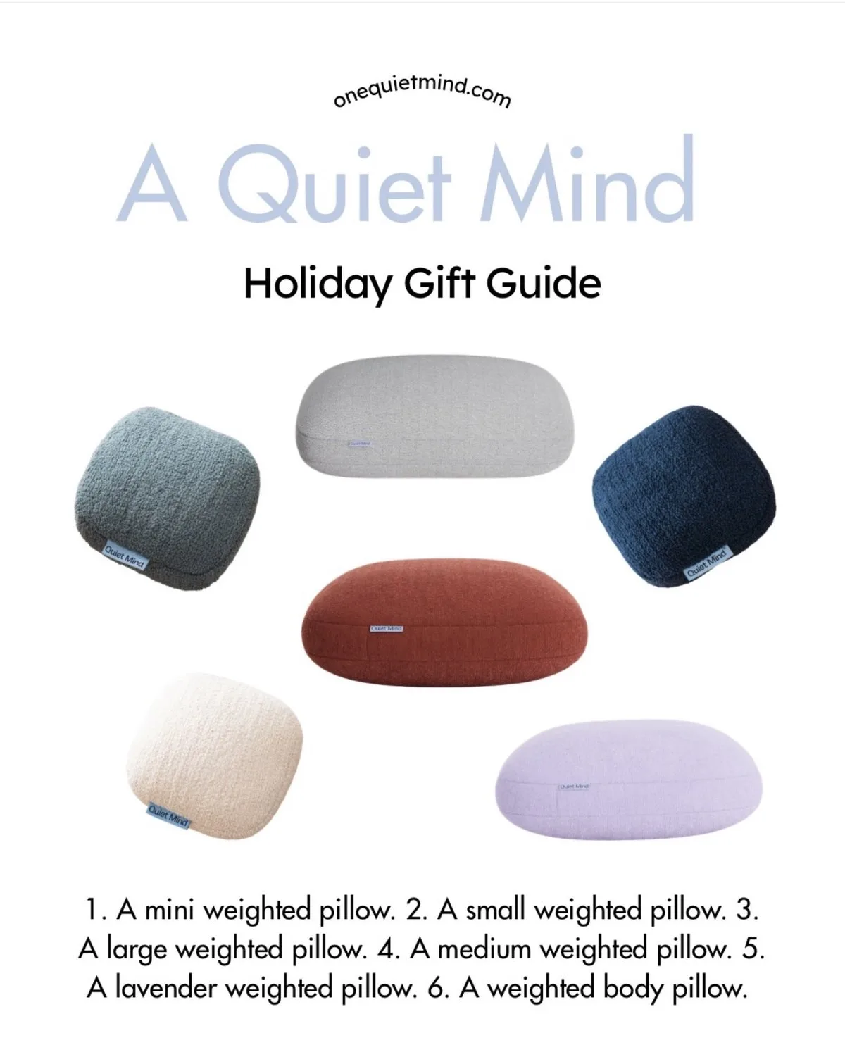 The Quiet Mind holiday gift guide post