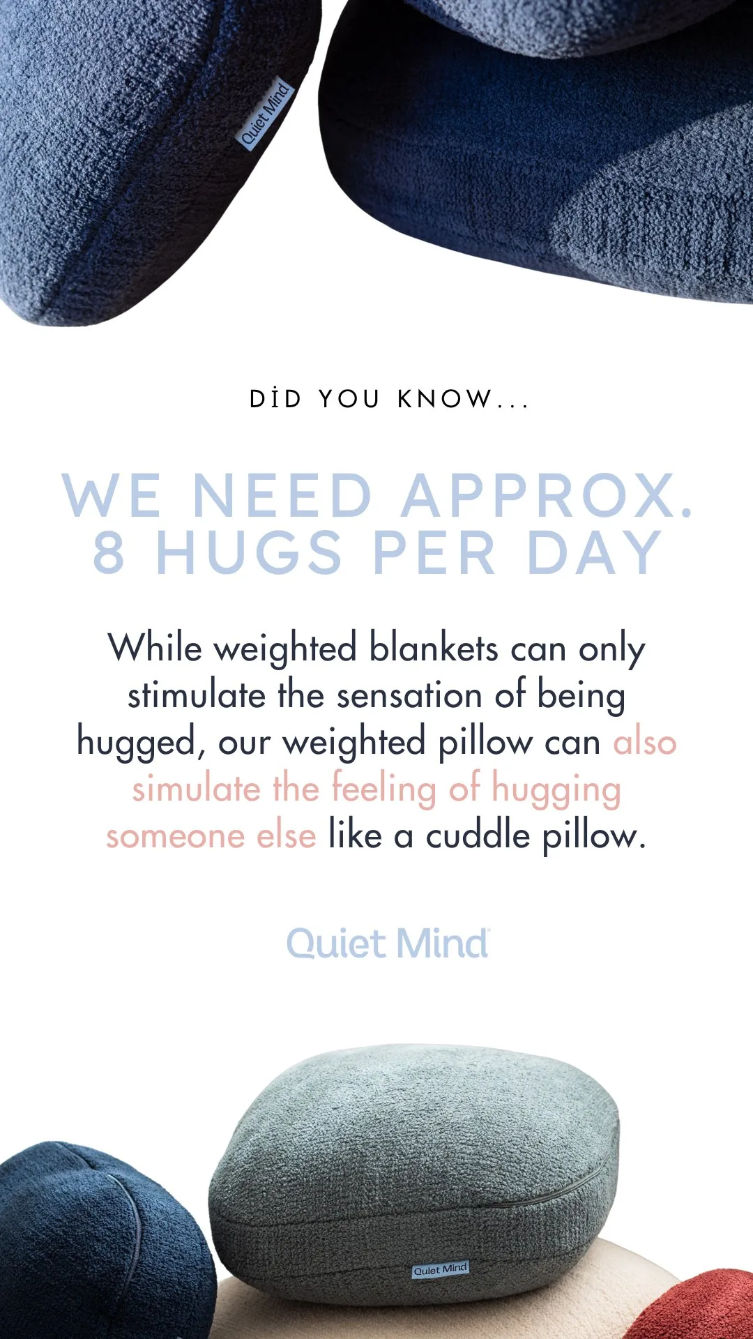 A story post about hugs per day