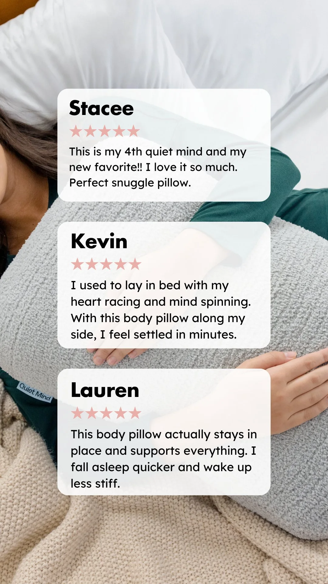 A story post showing more customer reviews